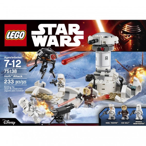 Lego 75138 "Hoth attack" Star Wars Action Figure